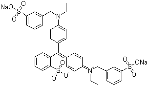 structure of CAS# 2650-18-2, 酸性蓝 9