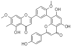 structure of CAS# 265120-00-1, 台湾高黄酮 A