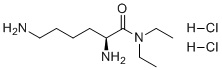 CAS # 266356-00-7, L-Lysine-diethylamide dihydrochloride, (S)-2,6-Diamino-N,N-diethylhexanamide dihydrochloride