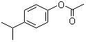 CAS # 2664-32-6, 4-Isopropylphenyl acetate, NSC 407857, p-Cumenyl acetate, p-Isopropylphenyl acetate