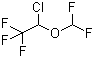 structure of CAS# 26675-46-7, Isoflurane