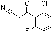 CAS # 267881-03-8, 3-(2-Chloro-6-fluorophenyl)-3-oxopropanenitrile
