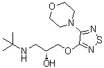 CAS 登录号：26839-76-9, (R)-噻吗洛尔