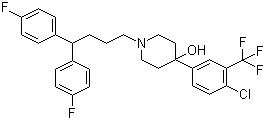 structure of CAS# 26864-56-2, Penfluridol