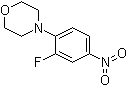 structure of CAS# 2689-39-6, 4-(2-Fluoro-4-nitrophenyl)morpholine