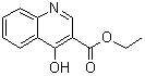 CAS # 26892-90-0, 4-Hydroxyquinoline-3-carboxylic acid ethyl ester, Ethyl 4-hydroxyquinoline-3-carboxylate, NSC 4345