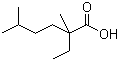 Neodecanoic acid molecular structure (CAS 26896-20-8)