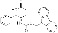 structure of CAS# 269078-74-2, (R)-N-芴甲氧羰基-4-氨基-5-苯基戊酸