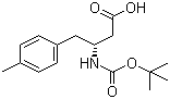 structure of CAS# 269398-85-8, Boc-(R)-3-Amino-4-(4-methylphenyl)butyric acid