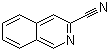 structure of CAS# 26947-41-1, 3-氰基异喹啉