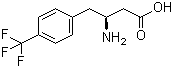 structure of CAS# 270065-79-7, (S)-3-氨基-4-(4-三氟甲基苯基)丁酸