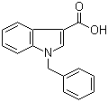 structure of CAS# 27018-76-4, 1-苄基吲哚-3-甲酸