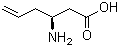 structure of CAS# 270263-02-0, (3S)-3-Amino-5-hexenoic acid