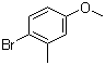 2-Bromo-5-methoxytoluene molecular structure (CAS 27060-75-9)