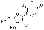 structure of CAS# 27089-56-1, 2-Thio-6-azauridine
