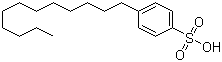 structure of CAS# 27176-87-0, 十二烷基苯磺酸