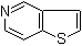 Thieno[3,2-c]pyridine molecular structure (CAS 272-14-0)