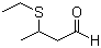 3-(Ethylthio)butanal molecular structure (CAS 27205-24-9)
