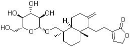 structure of CAS# 27215-14-1, Neoandrographolide