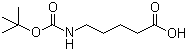structure of CAS# 27219-07-4, Boc-5-氨基戊酸