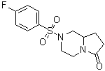 CAS # 272786-64-8, 2-[(4-Fluorophenyl)sulfonyl]hexahydropyrrolo[1,2-a]pyrazin-6(2H)-one, DM 232, Unifiram