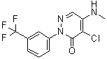 structure of CAS# 27314-13-2, Norflurazon