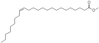 structure of CAS# 2733-88-2, (15Z)-15-Tetracosenoic acid methyl ester