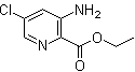 3-Amino-5-chloro-2-pyridinecarboxylic acid ethyl ester molecular structure (CAS 27330-35-4)