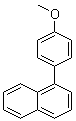 CAS # 27331-33-5, 1-(4-Methoxyphenyl)naphthalene