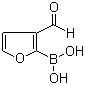 structure of CAS# 27339-38-4, 3-Formylfuran-2-boronic acid