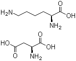 CAS 登录号：27348-32-9, L-赖氨酸-L-天冬氨酸盐