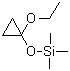 structure of CAS# 27374-25-0, (1-Ethoxycyclopropoxy)trimethylsilane