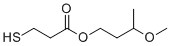 structure of CAS# 27431-40-9, 3-Methoxybutyl 3-Mercaptopropionate