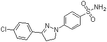 CAS # 2744-49-2 (12224-11-2), Fluorescent Brightener 121, C.I. 50510, 3-(4-Chlorophenyl)-1-(4-sulfamoylphenyl)-2-pyrazoline