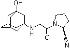 CAS # 274901-16-5, Vildagliptin, (-)-(2S)-1-[[(3-Hydroxytricyclo[3.3.1.1(3,7)]dec-1-yl)amino]acetyl]pyrrolidine-2-carbonitrile
