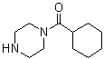 structure of CAS# 27561-62-2, 1-(Cyclohexylcarbonyl)piperazine