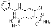 structure of CAS# 27589-33-9, Azosemide