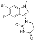 CAS # 2760850-50-6, 1-(6-Bromo-5-fluoro-1-methylindazol-3-yl)-1,3-diazinane-2,4-dione