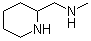 2-[(Methylamino)methyl]piperidine molecular structure (CAS 27643-19-2)