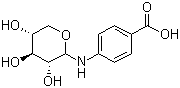 CAS # 27661-27-4, Benaxibine, 4-(D-Xylopyranosylamino)benzoic acid