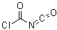 structure of CAS# 27738-96-1, Chloroformyl isocyanate