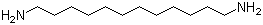 1,12-Dodecanediamine molecular structure (CAS 2783-17-7)