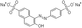 structure of CAS# 2783-94-0, 食品黄 3