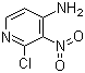 CAS # 2789-25-5, 4-Amino-2-chloro-3-nitropyridine, 2-Chloro-3-nitropyridin-4-amine