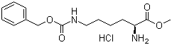 structure of CAS# 27894-50-4, N'-苄氧羰基-L-赖氨酸甲酯盐酸盐