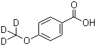 CAS # 27914-54-1, 4-Methoxy-D3-benzoic acid