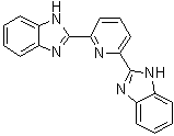CAS # 28020-73-7, 2,6-Bis(1H-benzimidazol-2-yl)pyridine, 2,6-Bis(benzimidazol-2-yl)pyridine, 2,6-Bis(benzimidazol-2'-yl)pyridine