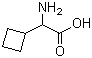 structure of CAS# 28024-69-3, DL-环丁基甘氨酸