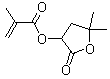 2-Methyl-2-propenoic acid tetrahydro-5,5-dimethyl-2-oxo-3-furanyl ester molecular structure (CAS 280552-09-2)
