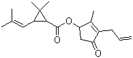 D-trans-Allethrin molecular structure (CAS 28057-48-9)